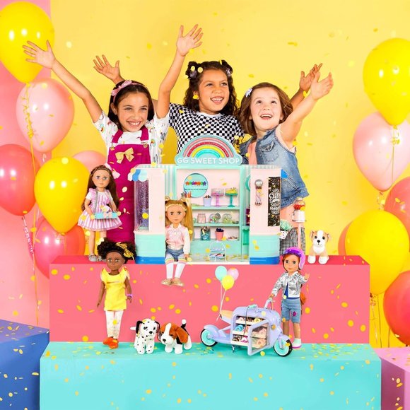 Nelly 14-inch Poseable Fashion Doll for Girls Age 3 & Up - Yellow - Picture 16 of 16